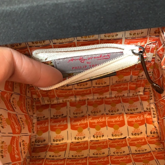 Andy Warhol Campbell’s soup mini bag by Philip Treacy - Picture 5 of 11